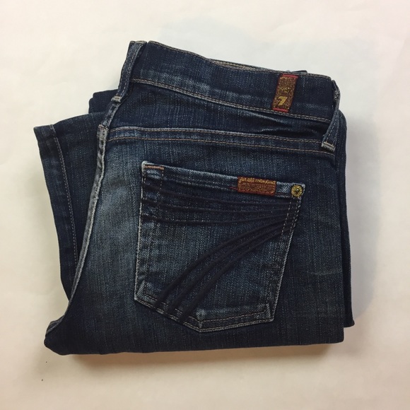 7 For All Mankind Denim - 7 For All Mankind Dojo Jeans Dark Wash